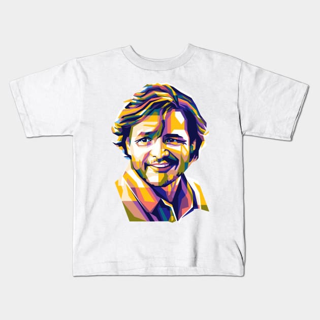 Pedro Pascal Kids T-Shirt by ESENTIAL-AF